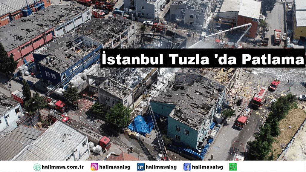 Tuzla OSB ‘de Patlama
